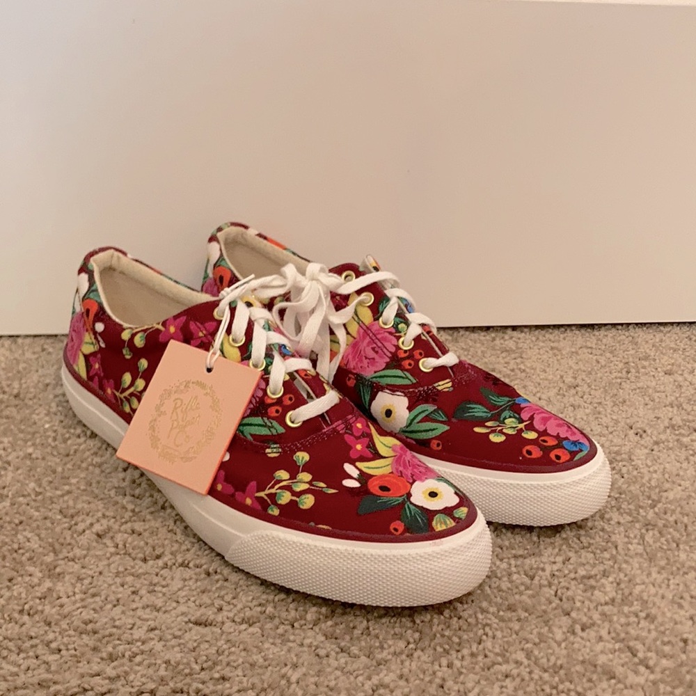 NWT Keds X Rifle Paper Company Floral Shoes
